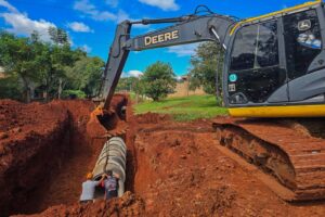 Avanzan obras de infraestructura urbana en el barrio Don Mariano